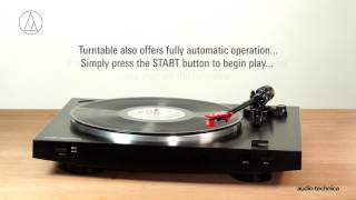 ATLP3 Overview  Fully Automatic BeltDrive Turntable [upl. by Zaccaria]