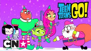 Haideți tineri titani  Toate episoadele speciale de Crăciun  Cartoon Network [upl. by Dedra]