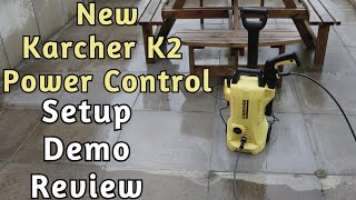 Kärcher K2 Power Control Pressure Washer Setup Review amp Demonstration [upl. by Marlyn]