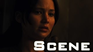 Katniss and Haymitch Scene  quotPeeta has to survivequot in HD [upl. by Teerprug]