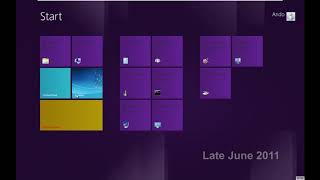 ALL INCLUDING BETAS Windows Start Screen Evolution from 2010 until its final build [upl. by Aihsaei16]