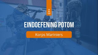 Eindoefening POTOM  Praktijkopleiding tot Officier der Mariniers  Koninklijke Marine [upl. by Duffy]