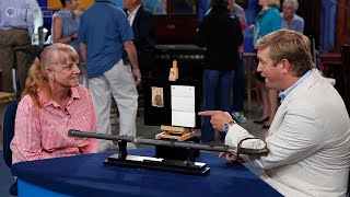 Bulletstruck Civil War Sword and Letter  Staff Pick  ANTIQUES ROADSHOW  PBS [upl. by Akinhoj]