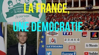 3ème BREVET EMC La FRANCE une DÉMOCRATIE [upl. by Merritt299]