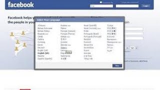 How To Change Language On Facebook [upl. by Nerat638]