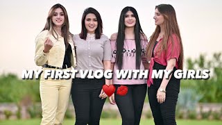 MY FIRST VLOG WITH JANNAT MIRZA AND ALISHBA ANJUM  SEHAR HAYAT [upl. by Yxel]