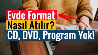 Windows 10 Format Atma  CDsiz  Programsız [upl. by Rubi]