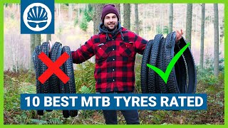 Top Trail and Enduro MTB Tyres  Mega Mountain Bike Tyre Test [upl. by Eeruhs694]