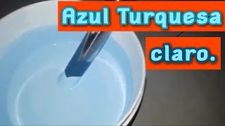 115 Azul turquesa tem um segredinho [upl. by Elyse]