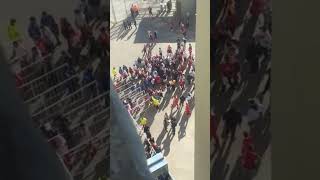 LOS BORRACHOS DEL TABLÓN 14 ENTRANDO AL MONUMENTAL PARA RIVER VS BOCA [upl. by Ahsikin]