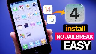 Install OLD iOS on Any iPhone  EASY NO JAILBREAK or Computer Required [upl. by Jacoby933]