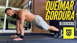 HIIT ABDOMINAL 10 exercícios QUEIMAR GORDURA [upl. by Znerol503]