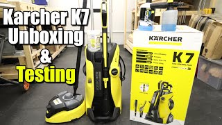 Karcher K7 Full Control Plus Unboxing amp Testing [upl. by Nivrae]