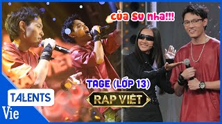 Tage Lớp 13 đại náo RAP VIỆT với hit quotLỚP 12quot Suboi ra sức giành giật với Karik và cái kết [upl. by Solokin]