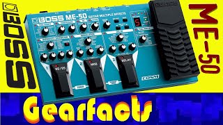 Boss ME50 Multi effects pedal review 1 important point [upl. by Magnus156]