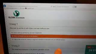 Digitaal examen theorie heftruckcertificaat  BLOM opleidingen [upl. by Anailuj777]