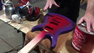 What I Use To Paint And Clear Coat A Guitar [upl. by Biddie626]