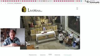 Daily Latin Mass FSSP LIVE  Breviary amp Missal [upl. by Wilson379]