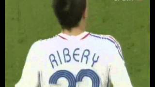 Franck Ribery Goal World Cup 2006 France vs Spain Vieira Assist [upl. by Asssilem3]