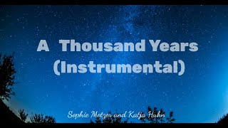 1 Hour Relaxation  A Thousand Years Instrumental Christina Perri Cover [upl. by Bruell]