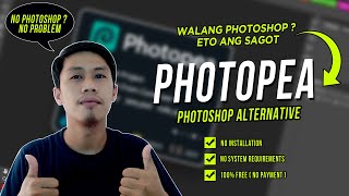 Photoshop Alternative  Free Online Photo Editor  Photopea Tutorial [upl. by Garzon]