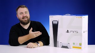 Распаковка PlayStation 5 первый взгляд на Dual Sense и немножко ASMR [upl. by Eniamat]