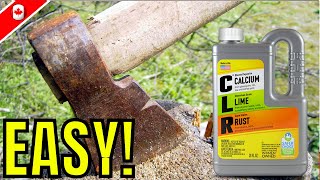 How To Remove Rust EASY  CLR Rust Remover amp restoration [upl. by Yenettirb]