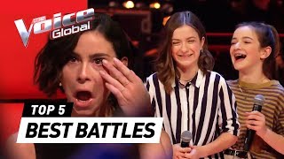 BEST BATTLES in The Voice Kids around the world [upl. by Zinck]