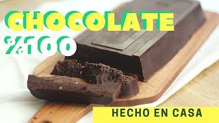 Como hacer CHOCOLATE CASERO  receta \u00100 cacao [upl. by Karola]