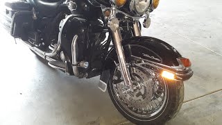 HarleyDavidson chrome fork replacement [upl. by Vedis]