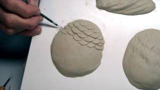 Learn Sculpture  Sculpting Textures in Clay [upl. by Fesoj195]