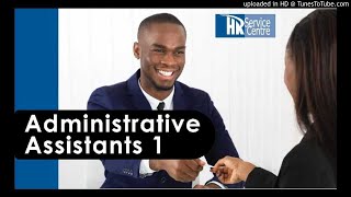 Administrative Assistant Interview [upl. by Haisi]