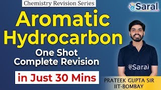 Aromatic Hydrocarbons One Shot Revision Chemistry Class 11 NEET JEE  eSaral  Prateek Sir [upl. by Emelun]