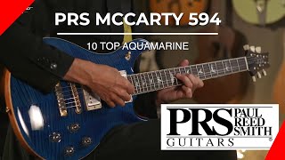 PRS McCarty 594 Aquamarine 10 Top [upl. by Namaj]