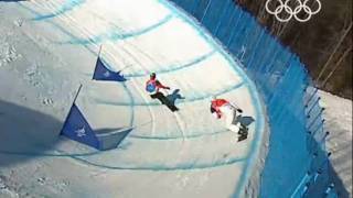 Mens Snowboard Cross  Final Turin 2006 Winter Olympic Games [upl. by Euginimod829]