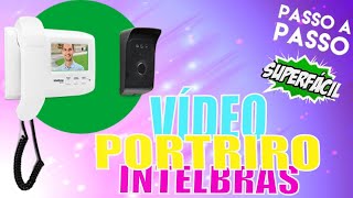 COMO INSTALAR VÍDEO PORTEIRO INTELBRAS IVR 1010 [upl. by Maible]