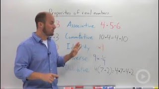 Properties of Real Numbers [upl. by Yellhsa675]