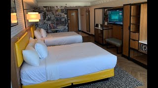 NYNY Las Vegas Soho Premier Two Queen Room Tour [upl. by Fiske]