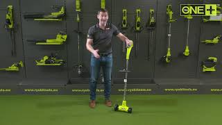 Ryobi ONE 18V Cordless Patio Cleaner With Wire Wheel Introduction RY18PCA [upl. by Willyt]