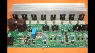 how to make amplifier using 2sc5200 and 2sa1943 [upl. by Tarrsus]