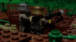 LEGO DDay WW2 Battle of Caen Night Raid [upl. by Delanty831]