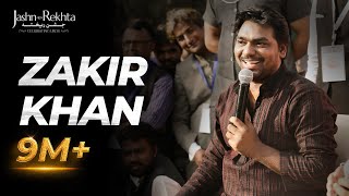 Zakir Khan  JashneRekhta 2017 [upl. by Kinna768]