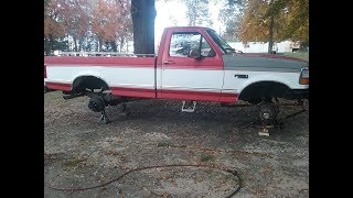 how to turn your truck into a dually part 1 [upl. by Chaworth]