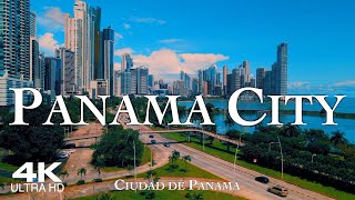 PANAMA CITY 🇵🇦 Drone Aerial 4K  Ciudad de Panamá Dron [upl. by Retnyw]