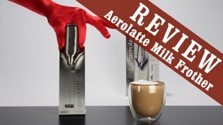 Aerolatte Milk Frother  Exclusive Review [upl. by Namilus]