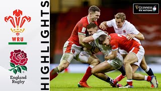 Wales v England  HIGHLIGHTS  60 Points Scored In Crucial Tie  2021 Guinness Six Nations [upl. by Lenee362]