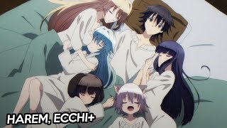 7 MEJORES ANIMES DE ECCHI HAREM Y ROMANCE [upl. by Maidel]