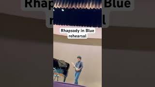 Rhapsody in Blue rehearsal ラプソディー・イン・ブルー リハーサル [upl. by Ococ234]