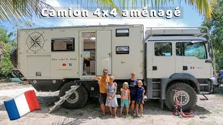 Présentation Camion Man 4X4 Aménagé  Famille Nesta [upl. by Elocel]