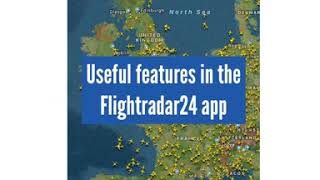 Tutorial using filters in the Flightradar24 app [upl. by Kopaz]